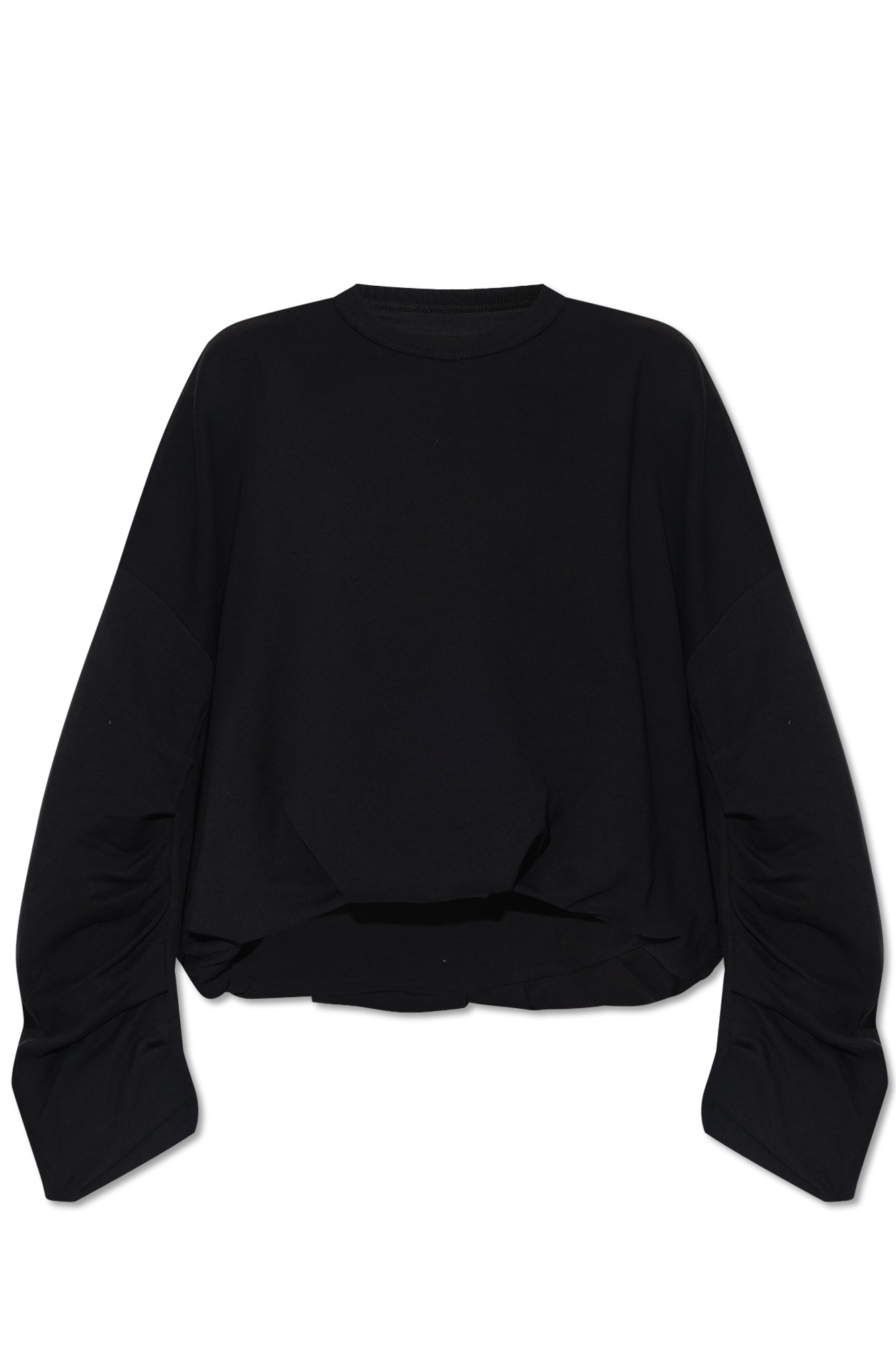 Black Draped sweatshirt Dries Van Noten - Vitkac GB